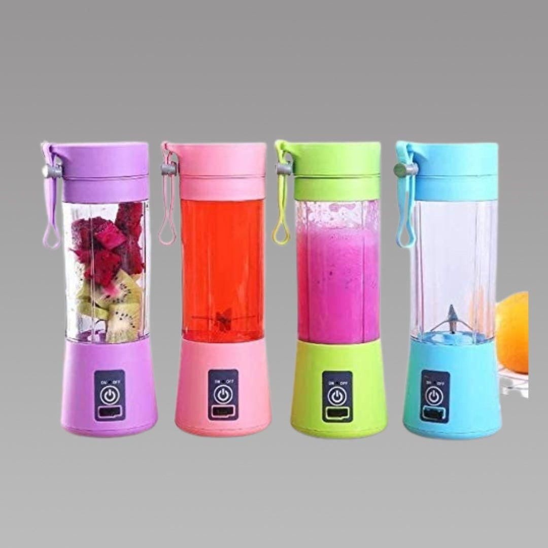 Portable Electric 6 Blade USB Juice Maker (380 ml)